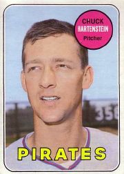 1969 Topps Baseball Cards      596     Chuck Hartenstein